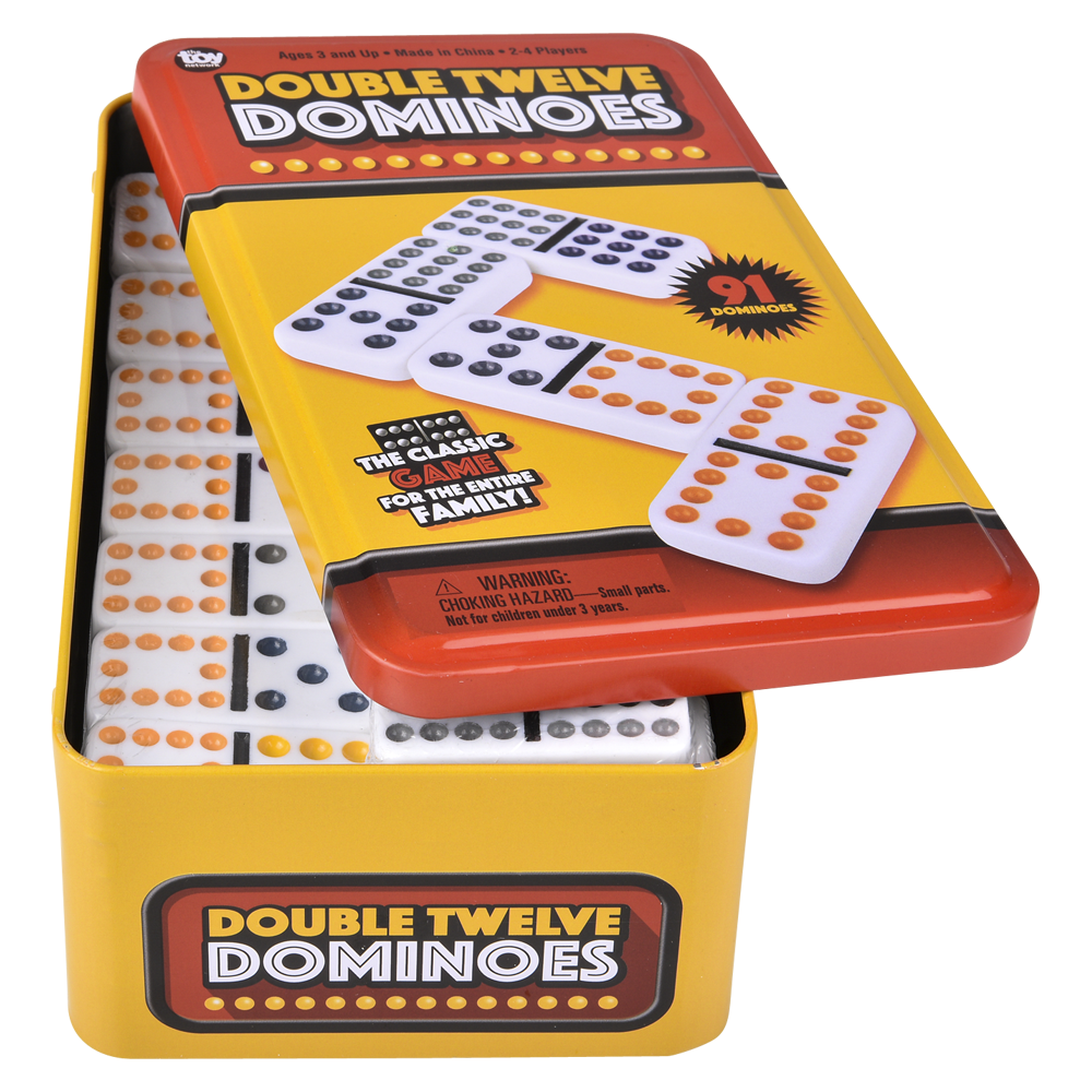 The Toy Network - Wholesale Board Game - DOUBLE 12 DOMINOES3