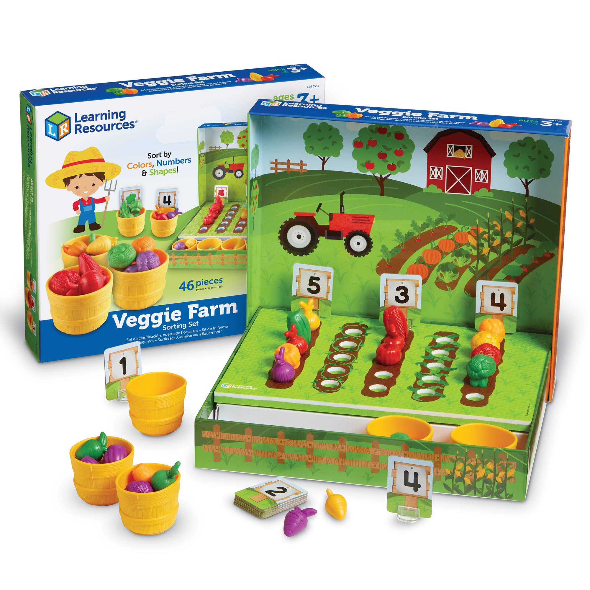 Learning Resources - Wholesale Toy Set - Kids - Veggie Farm Sorting Set3