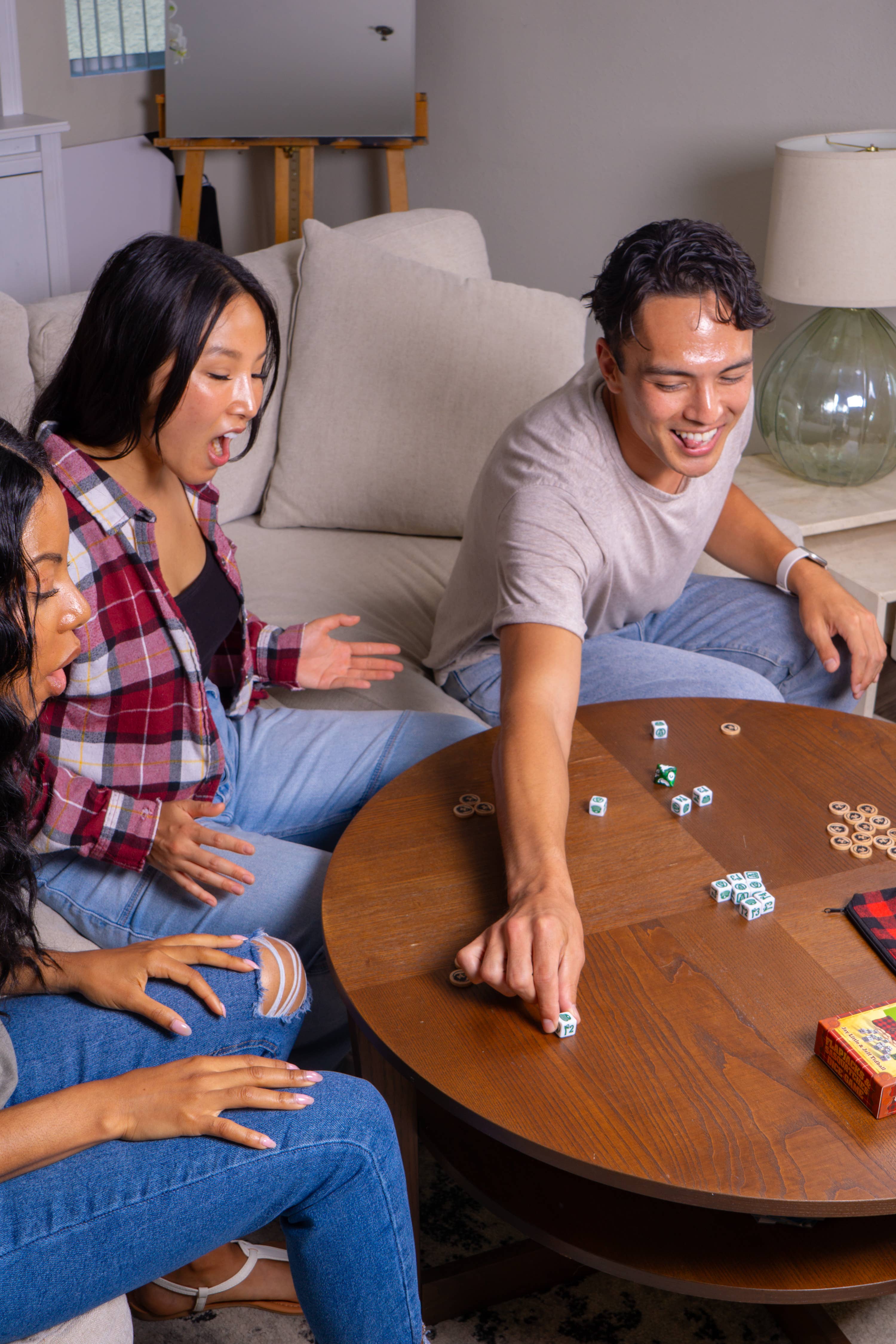 Left Justified Studio & Prolific Games - Wholesale Board Game - Flapjacks & Sasquatches Dice Game — Portable Family Game4