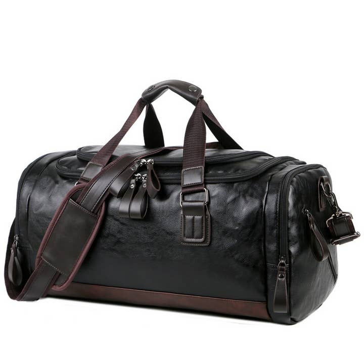 PU Leather Men's Travel Bag, Large Capacity_CWAB5171 for wholesale by ACCITY