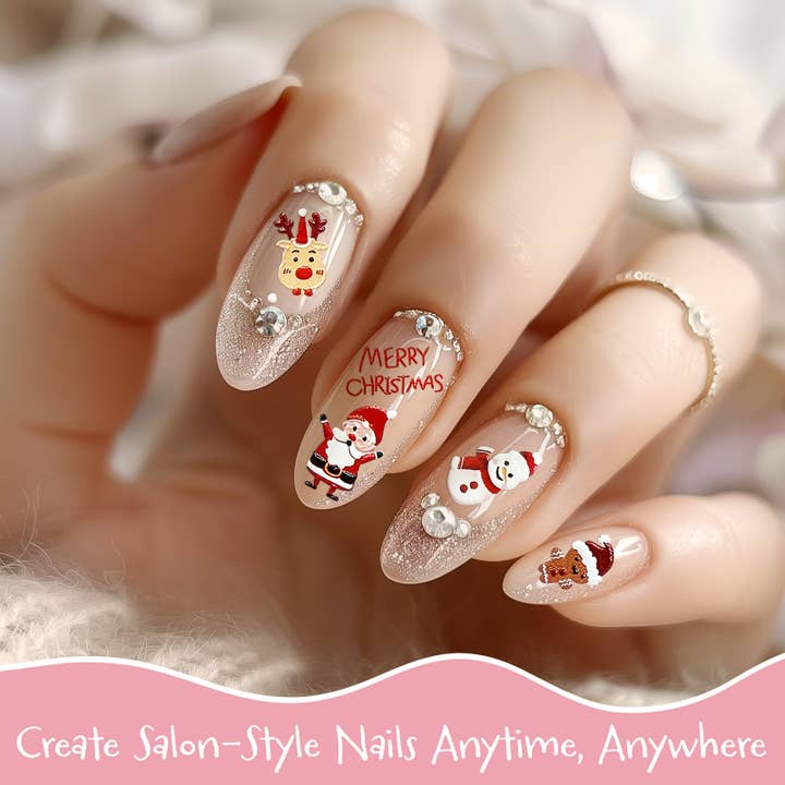 Wrapables.com - Wholesale Nail Art/Decal - Wrapables 5D Embossed Nail Art Stickers 4pcs3