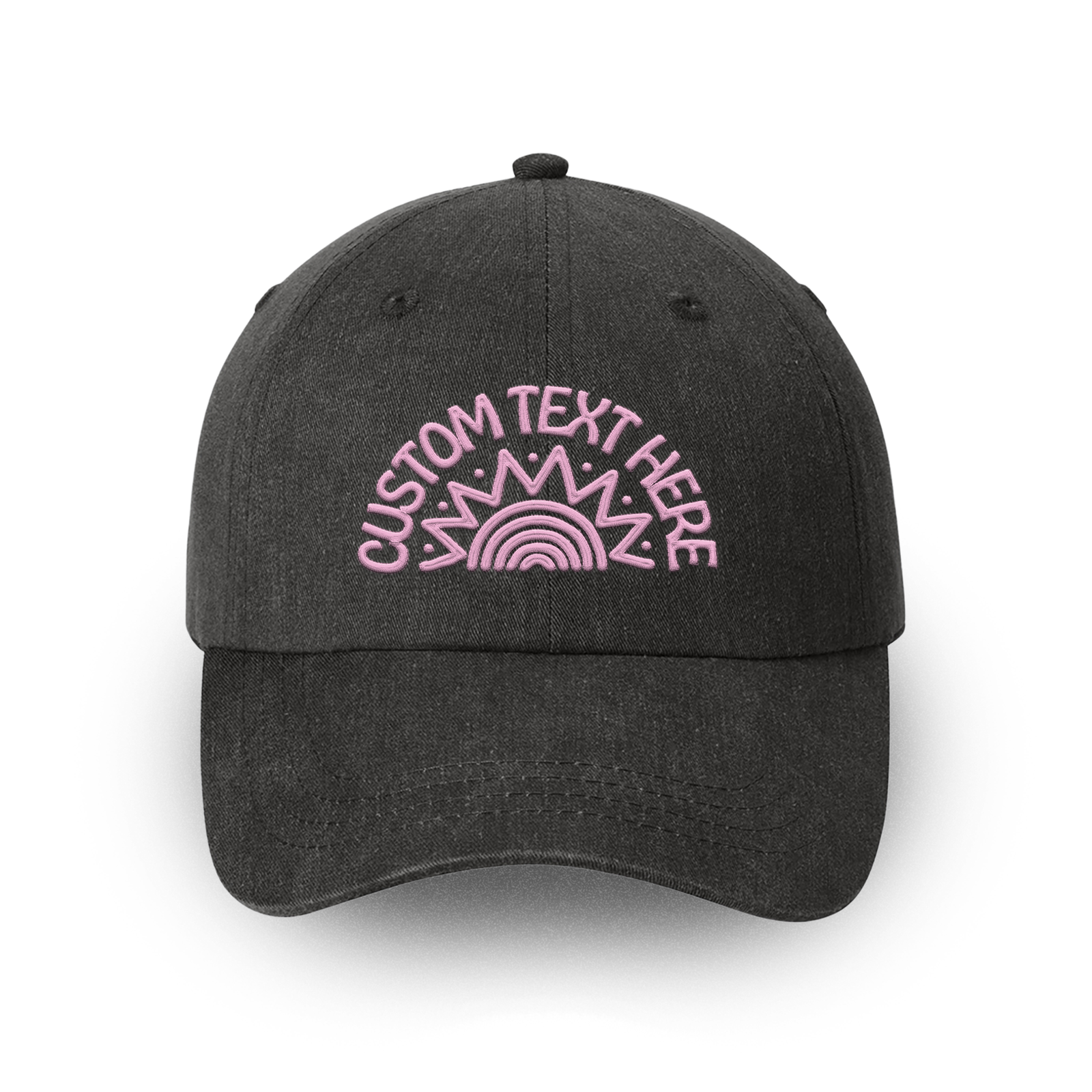 Island View Outfitters – wholesale Baseball cap – Unisex – *CUSTOM* Cosmic Sun Faded Dad Cap5