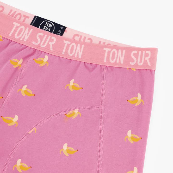 Ton Sur Ton - Vente Sous-vêtements – homme - Bananas - Boxers et chaussettes pour hommes - Produits biologiques - Cadeaux pour lui2