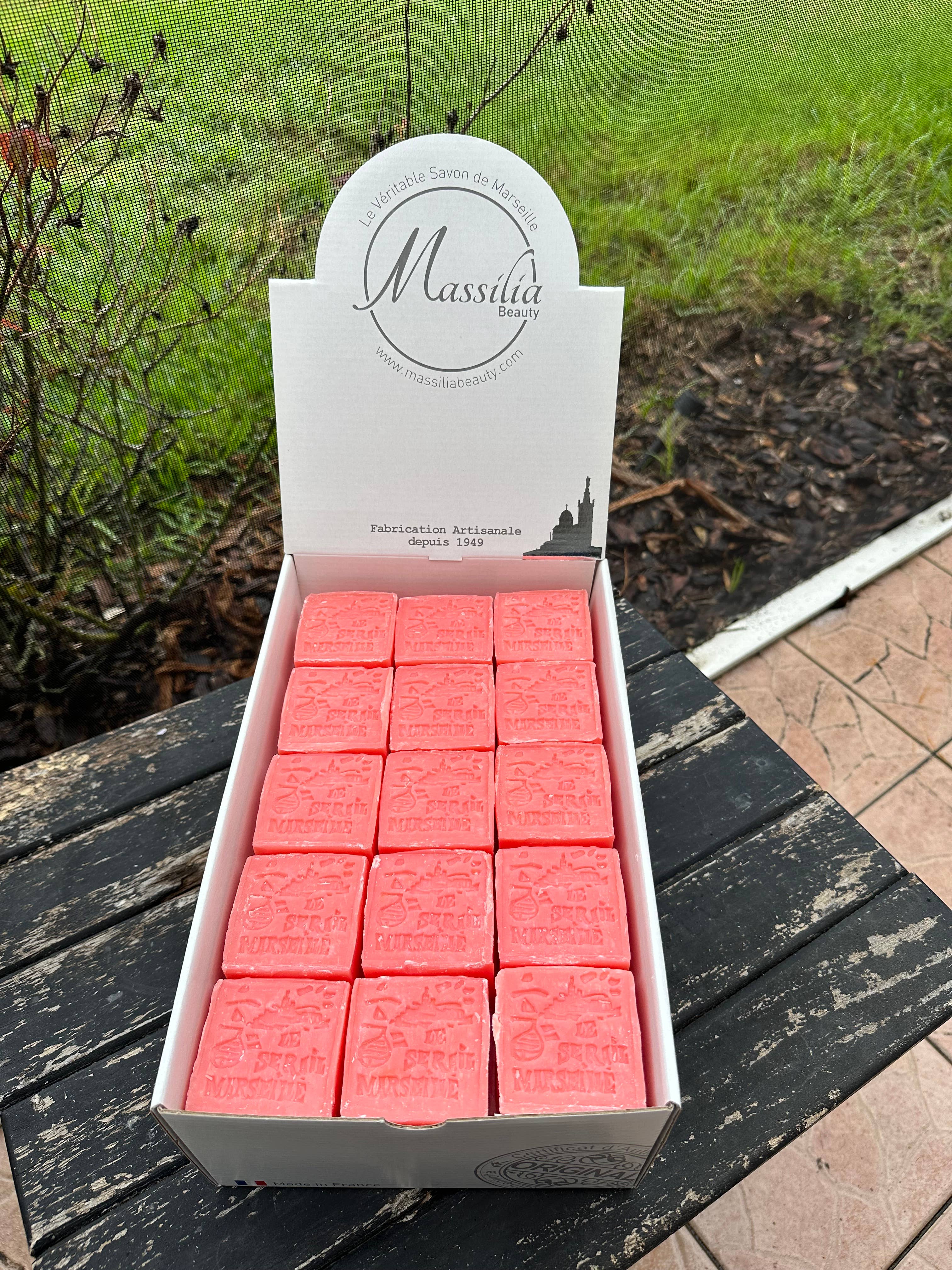 La Belle France - Wholesale Bar Soap - Marseille Cube Soaps Assorted Scents Natural and Pretty 150g2