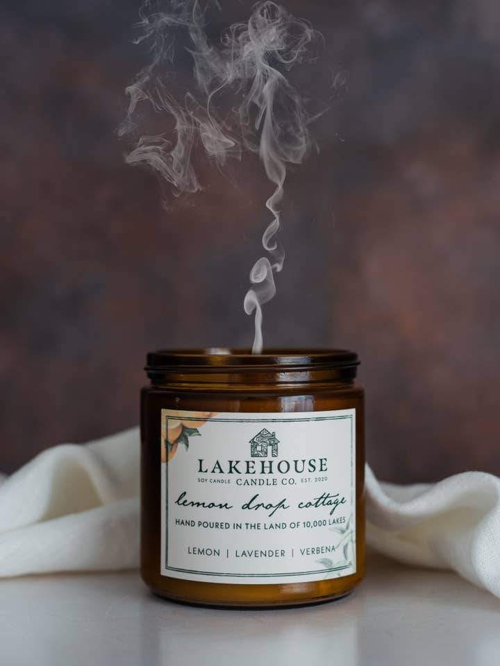 Casa de campo Lemon por atacado de Lakehouse Candle Co.
