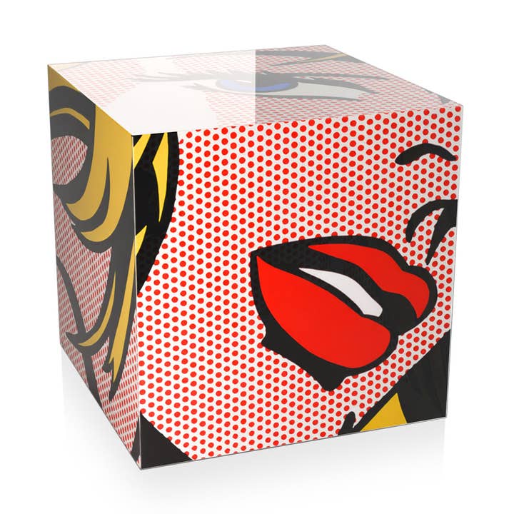 Mesita 'Cubo Blond Girl' para venta al por mayor de ADM Home Decoration