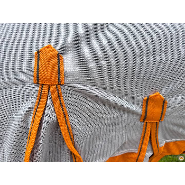 HILASON - Vente Équipement d’équitation - HILASON Couverture Anti-Mouches pour Cheval - Protection UV en Maille Contre les Insectes et Moustiques pour l'Été et le Printemps | Couverture Anti-Mouches5