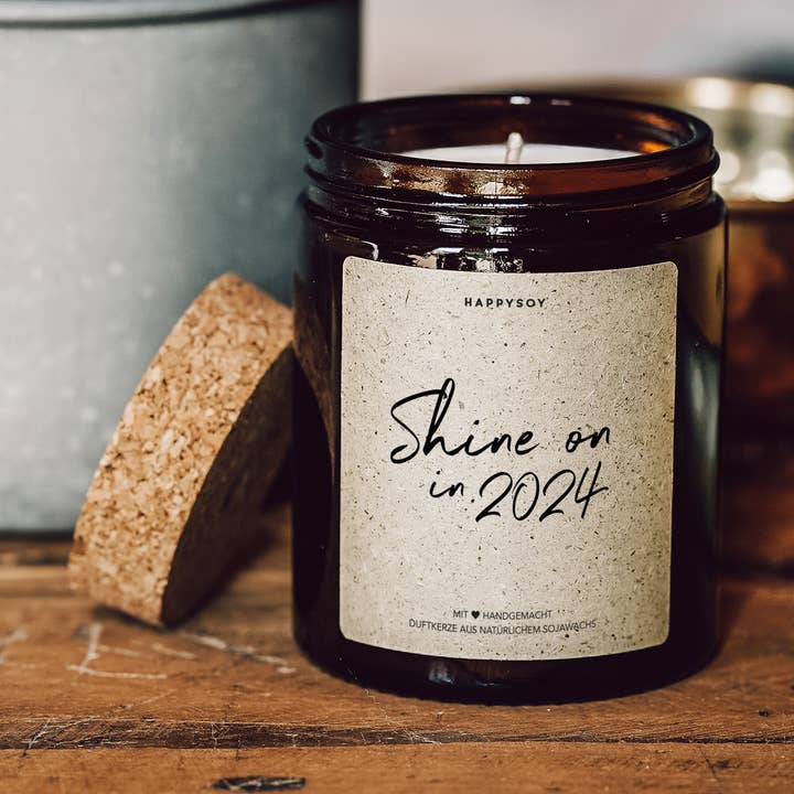 Happysoy – Großhandel Kerze im Glas / gefüllte Kerze – Duftkerze | Shine on in 2024!0