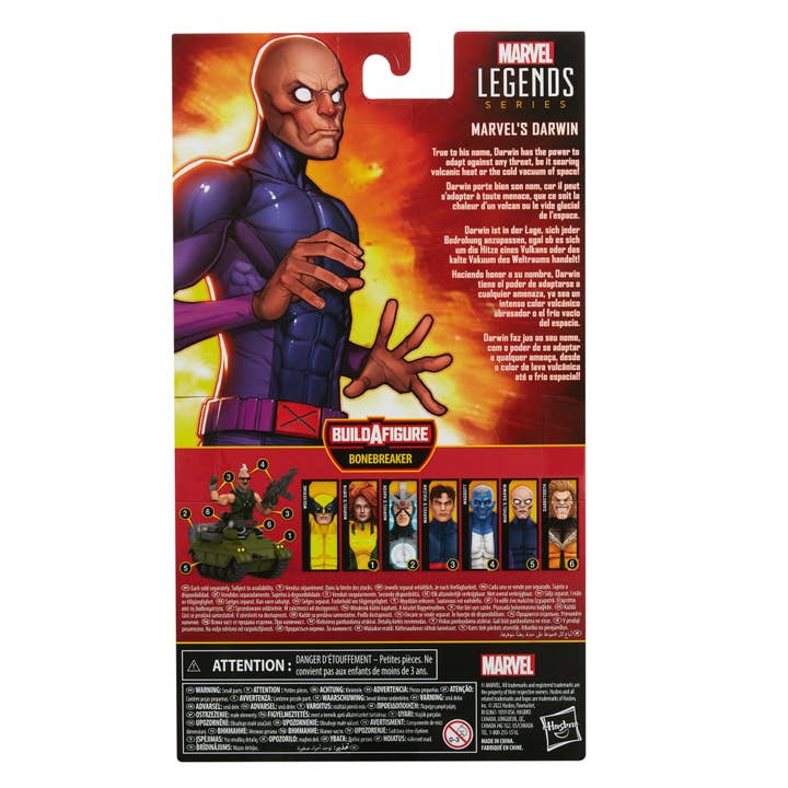 Jactal - Wholesale Figurine Toy - Kids - Marvel Legends Series Marvel's Darwin Figure2