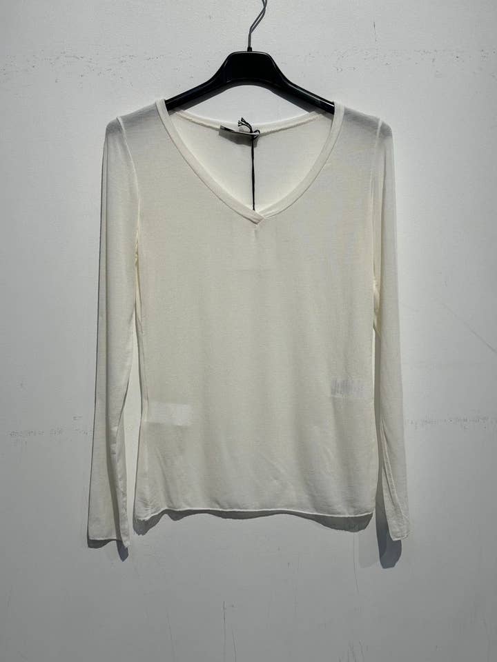 NOELINE - Wholesale T-Shirt - Women's - Cashmere V-neck top 088566