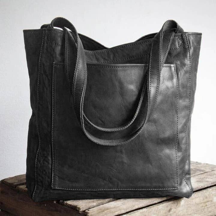 ACCITY - Wholesale Tote Bag - Women's - WOMEN SOFT PU LEATHER TOTE BAG_CWAB05619