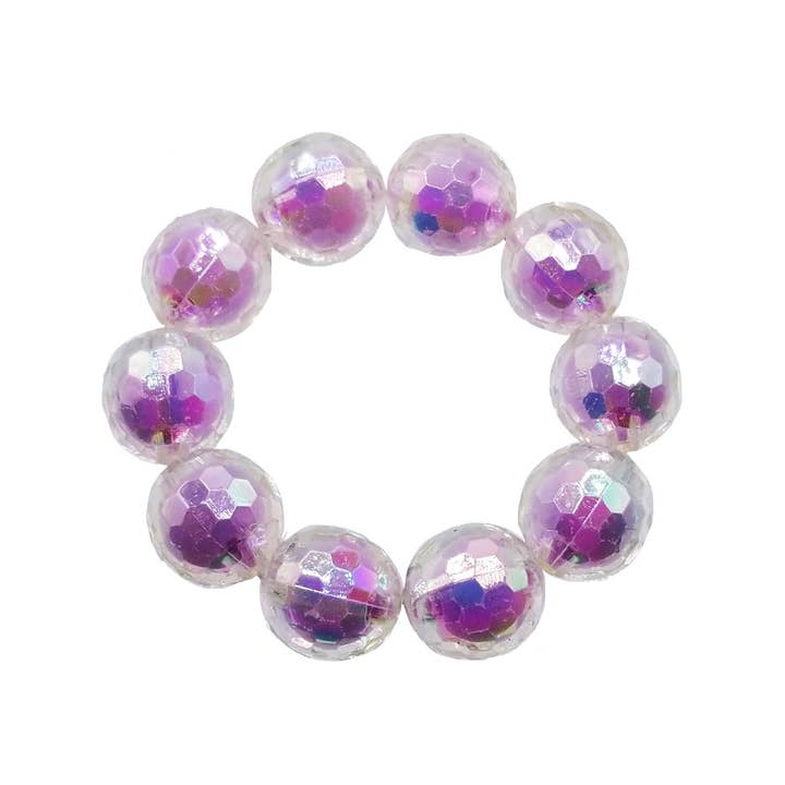 Bottleblond Jewels - Wholesale Beaded Bracelet - Kids - Kids Sparkly Disco Ball Bracelets
