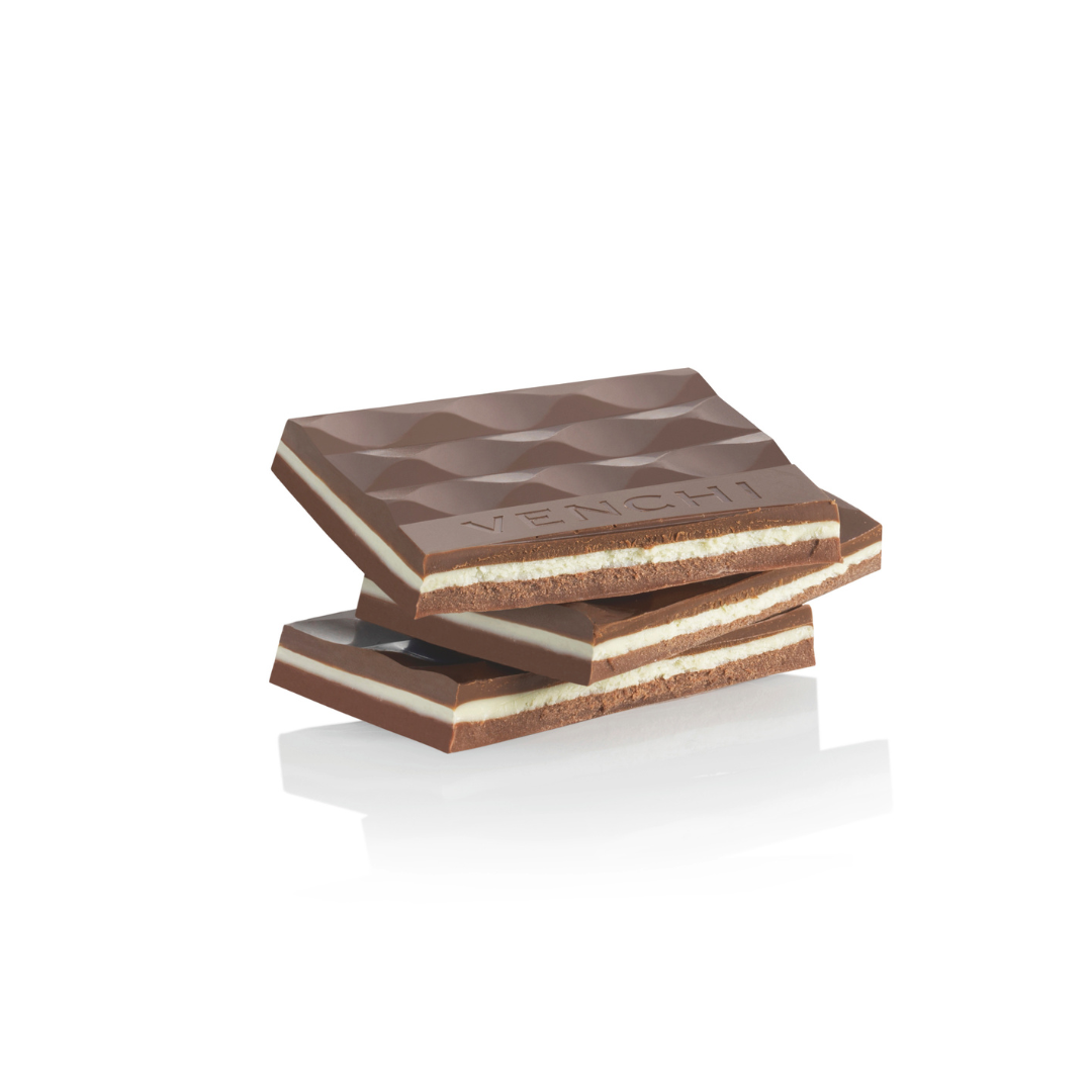 Venchi - Wholesale Chocolate Bar - Tiramisu Cremino Layered Chocolate Bar - Italian Gourmet3