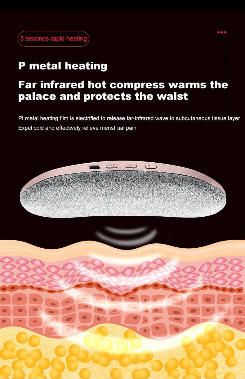 VIGOR - Wholesale Heating Pad - Luxury Portable Lady Heating Pad Uterine Palace Belt Relief11