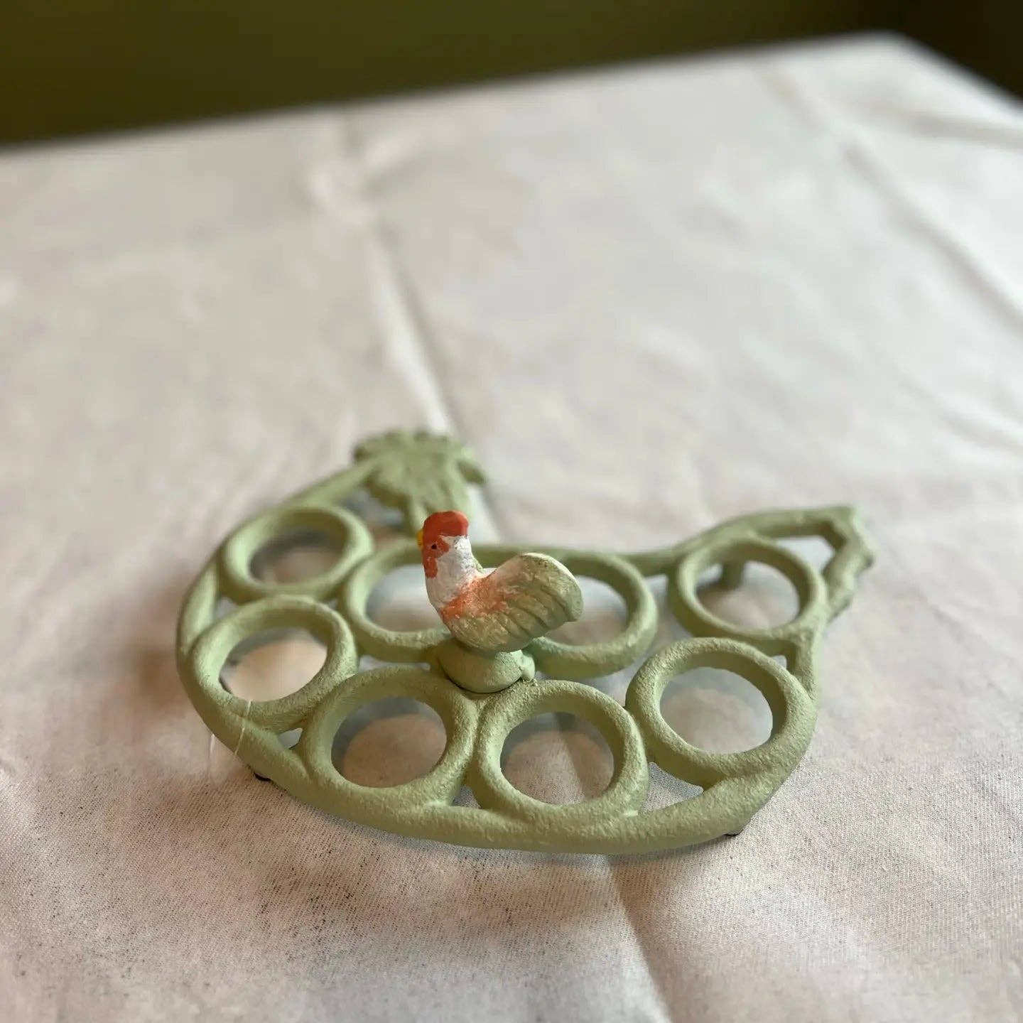 Vagabond Vintage - Vente Coquetier - PORTE-ŒUFS EN FER0