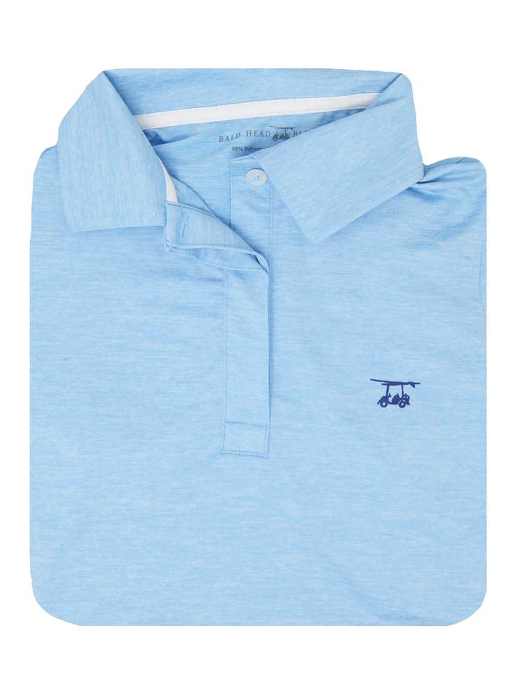 Ladies Albatross Polo - Heather Bell for wholesale by Bald Head Blues