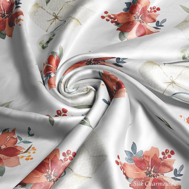 Dov'è il mio regalo? sciarpa quadrata in seta per la vendita all'ingrosso da parte di Anna Rannestad Design AS