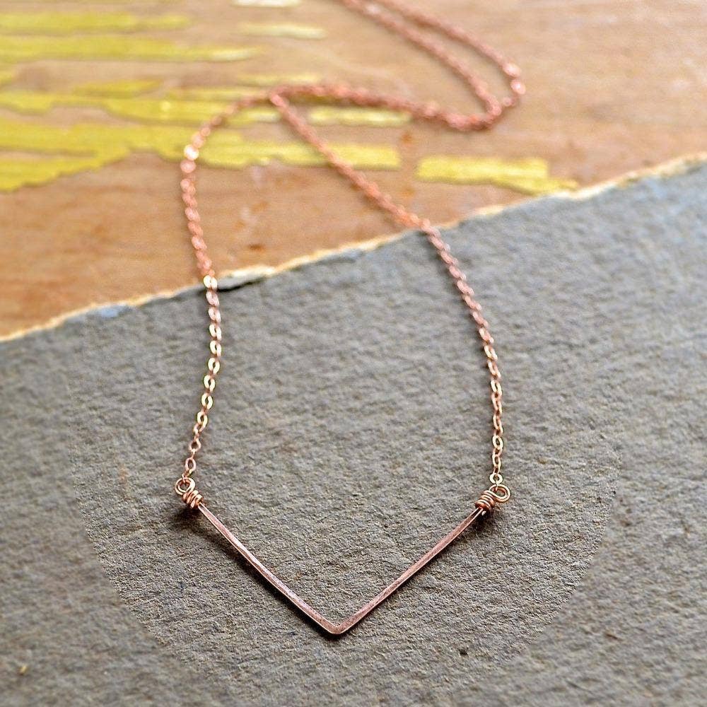 Foamy Wader - Vente Colliers à pendentif - Collier Chevron - Collier pendentif chevron v chatoyant4