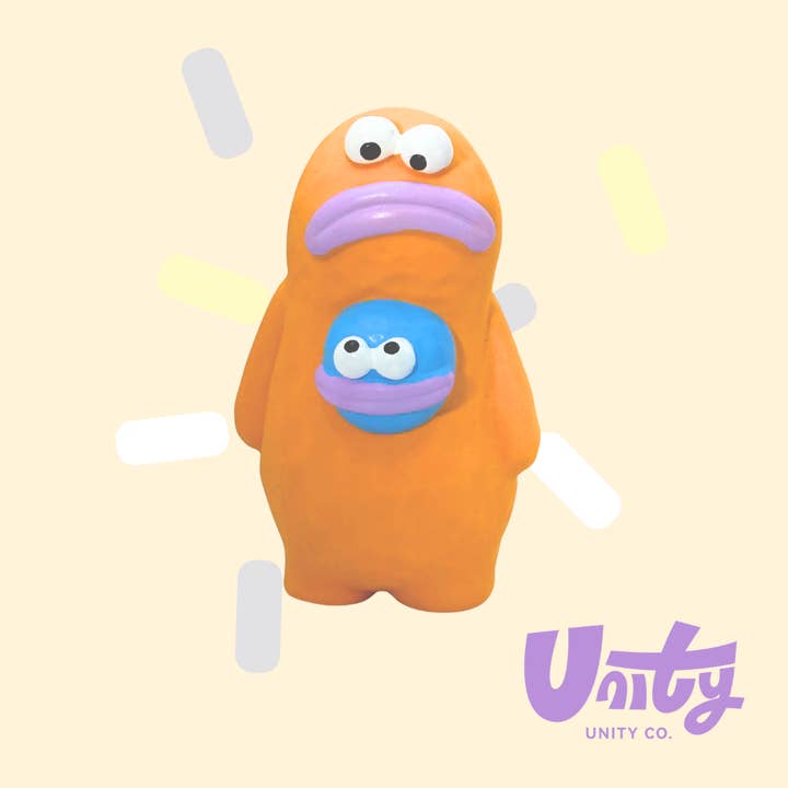 Attitude*2 Giocattolo per Cani in Lattice Naturale con Suono per la vendita all'ingrosso da parte di Unity Co