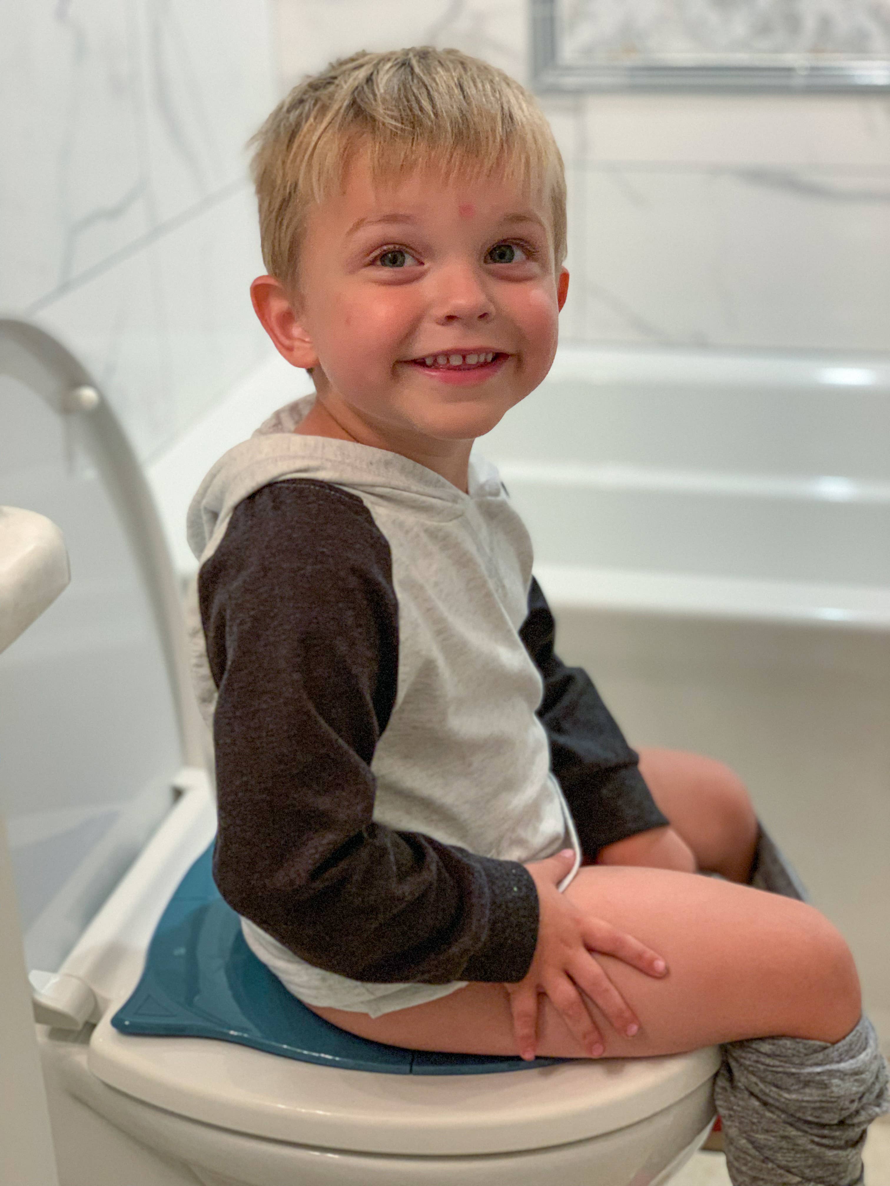 Three Little Tots - Wholesale Potty Training Chair - Folding Toddler Travel Potty Seat - Dark Teal10