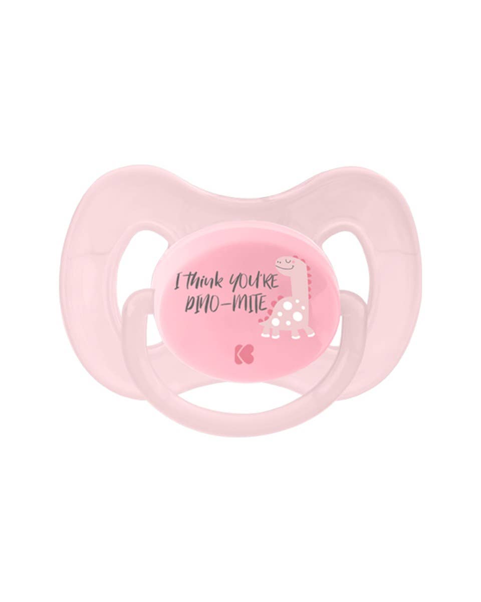 Kika Group Ltd. - Wholesale Pacifier - Baby - Pacifier 0-6m Dinomite Pink0