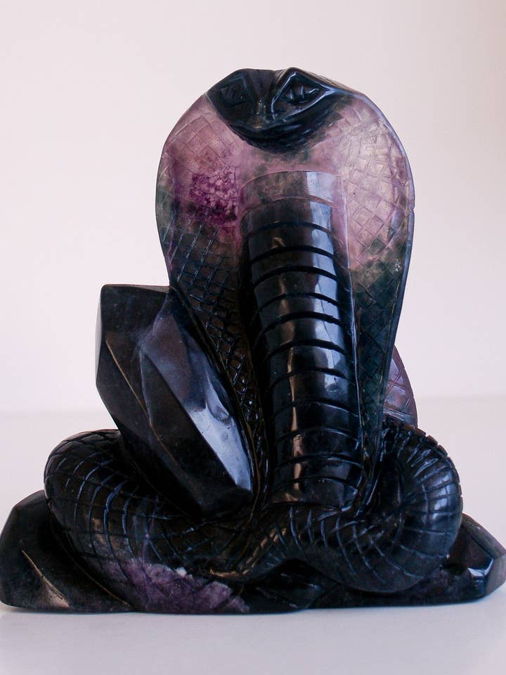 SERPENT DE FLUORITE pour la vente par Calma Santa