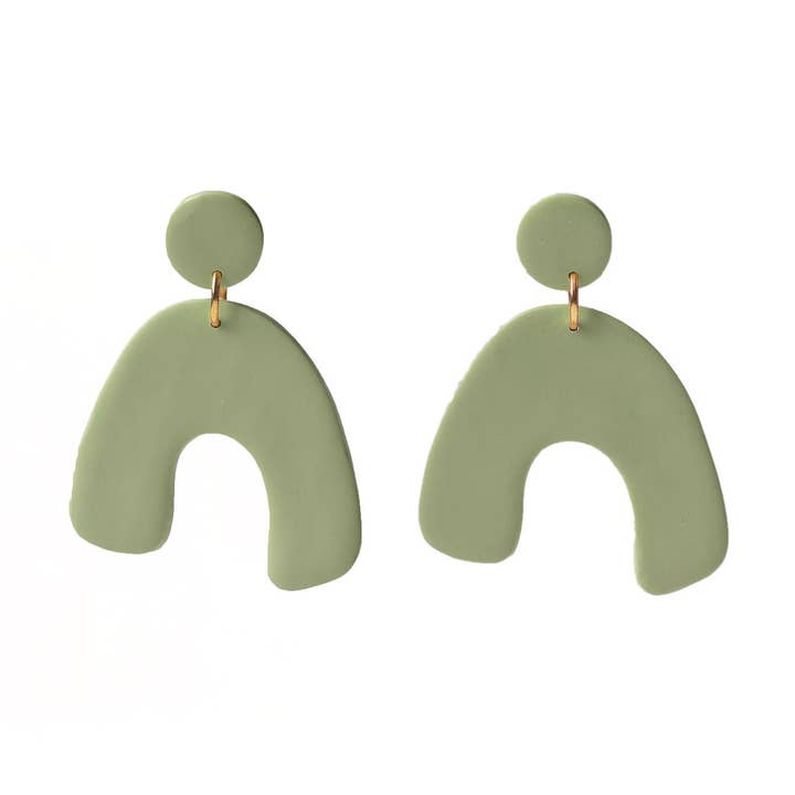 Wishbone Dangle Earrings for wholesale by Simplee Made Designs