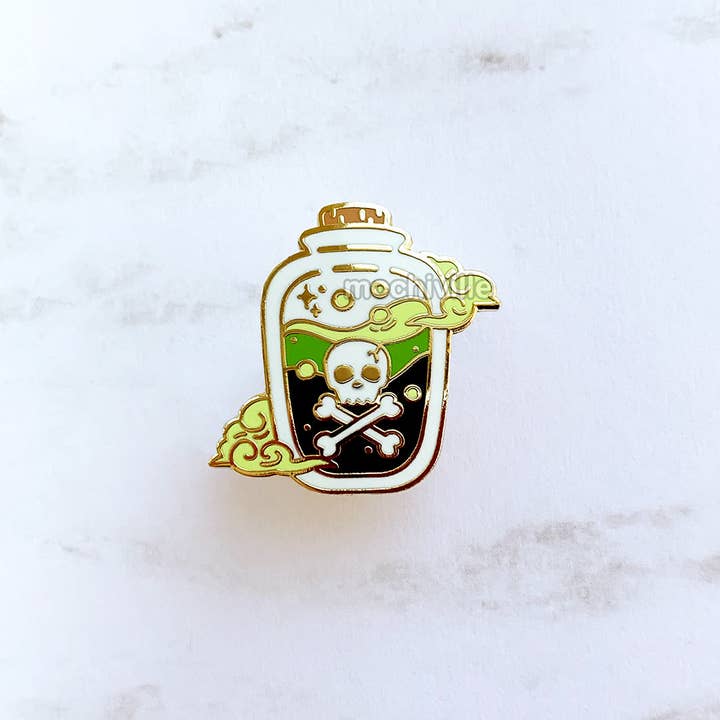 Mochiville - Wholesale Lapel Pin/Button - Poison Potion | Enamel Pin1