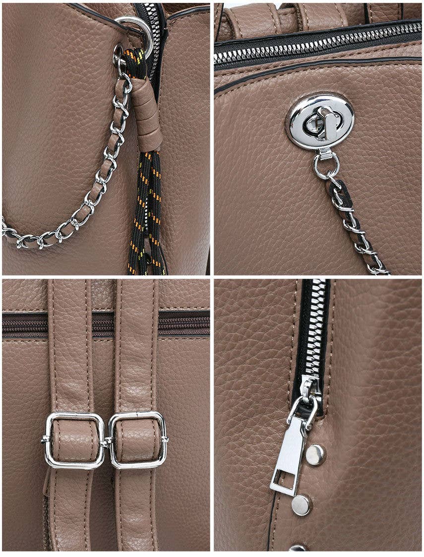 Papaya Fashion Ltd – wholesale Backpack – Women's – SP2286-1 Backpack with 3 compartments7