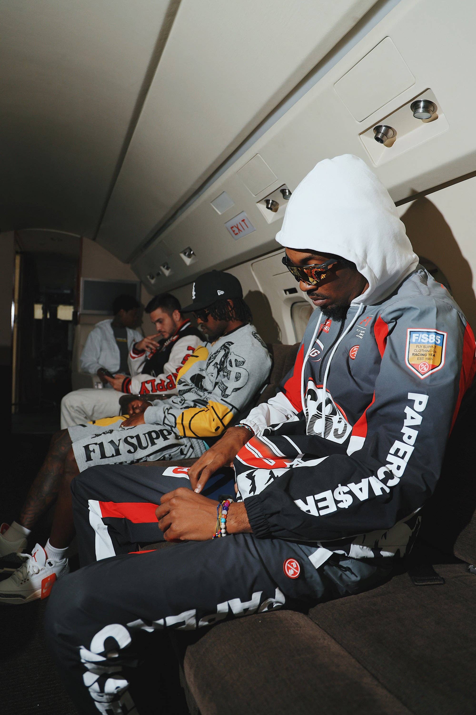 Black Paperchaser Windbreaker Pullover (Black) for wholesale on Faire14