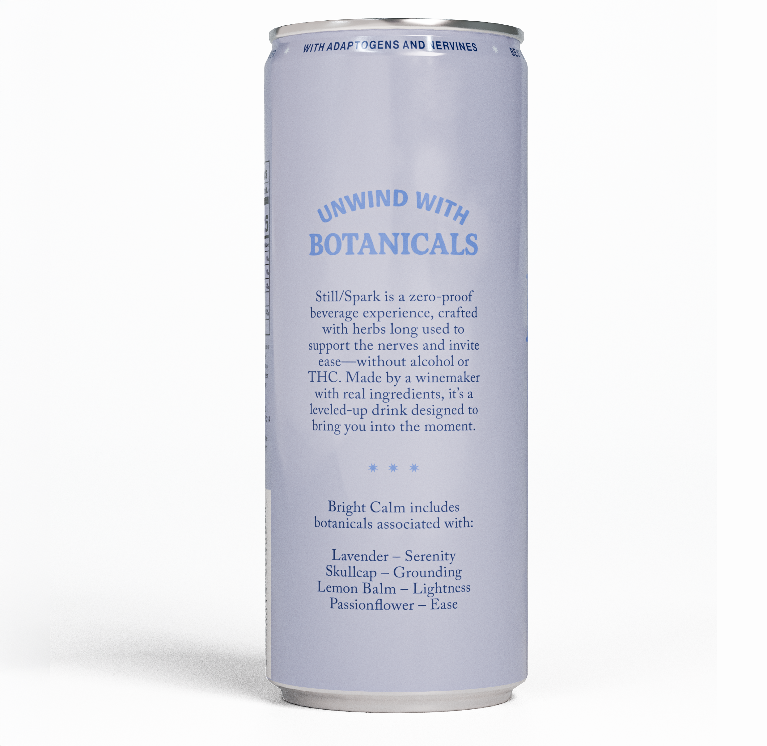 Still/Spark Botanical Mood Spritzes - Wholesale Non-Alcoholic Aperitif/Mocktail - Bright Calm (12-pack)2