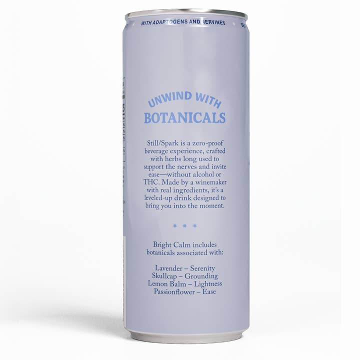 Still/Spark Botanical Mood Spritzes - Wholesale Non-Alcoholic Aperitif/Mocktail - Bright Calm (12-pack)2