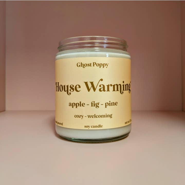 Haus-Warming Kerze für den Großhandel von Ghost Poppy