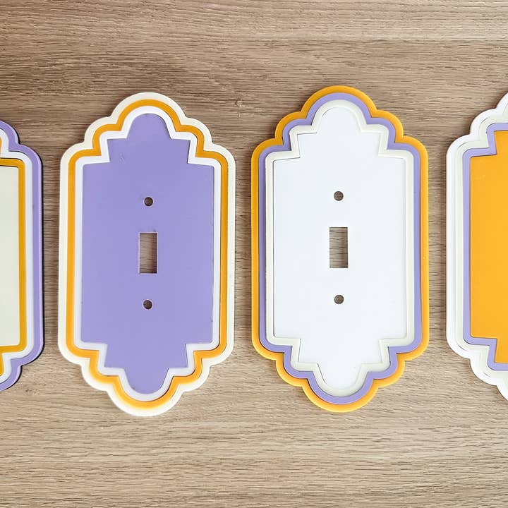 Whimsy Makers - Wholesale Light Switch Cover/Plate - Scalloped Light Switch Plate Cover / Outlet Cover