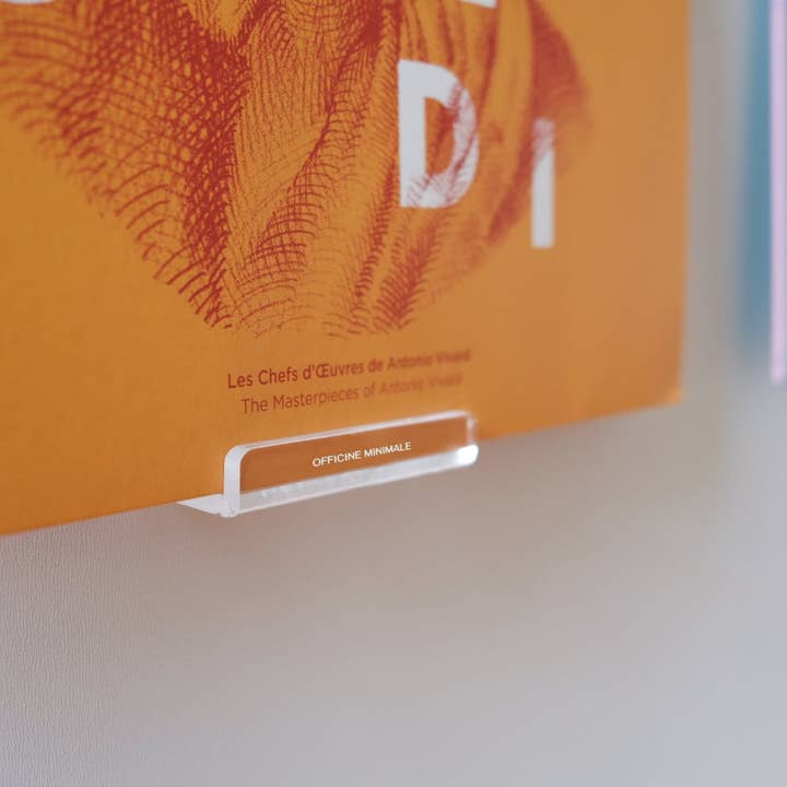 Double Vinyl Record Cover Display Wall Mount for wholesale by Ghost Mounts