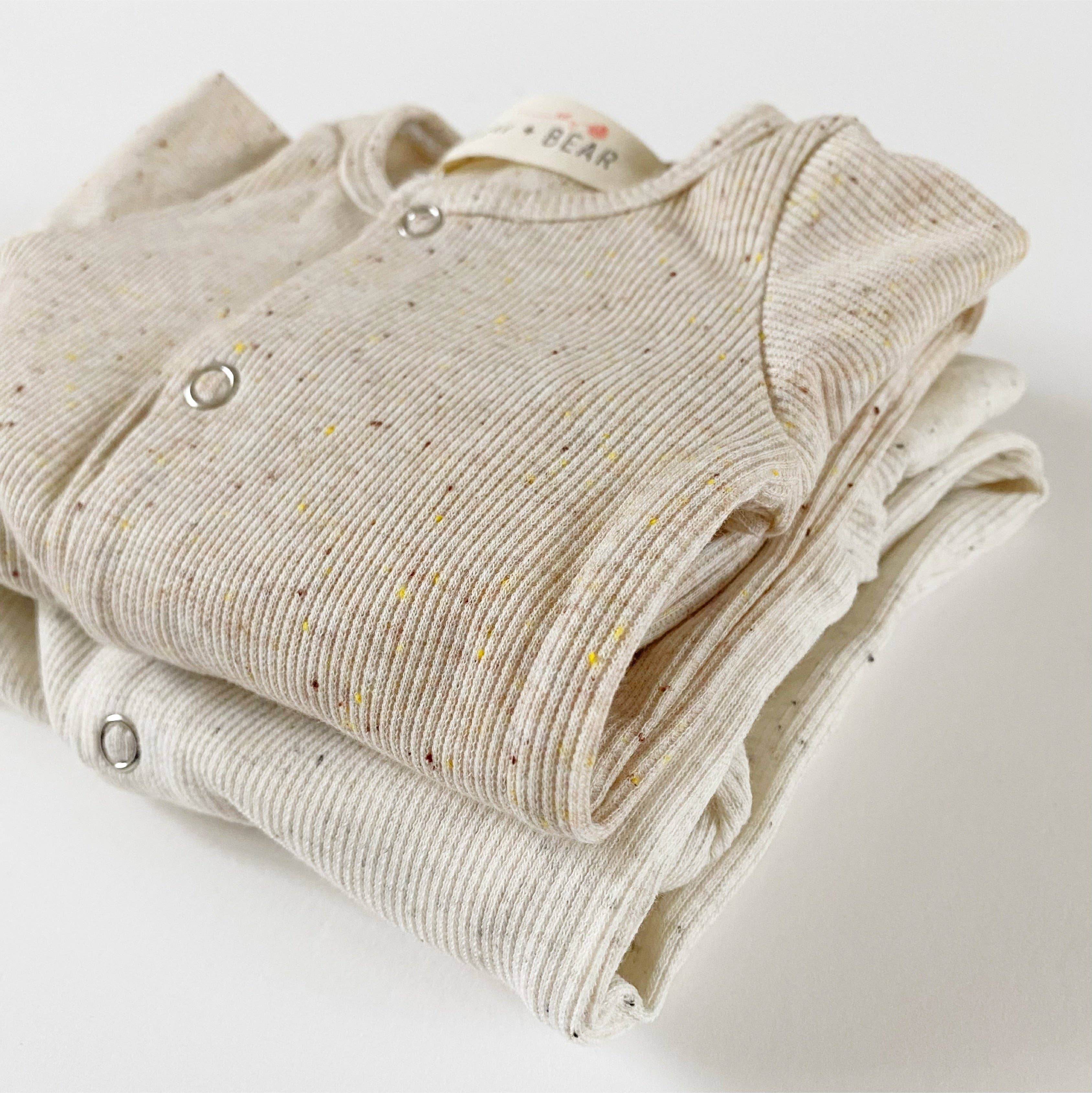 Clover and Bear - Vente Barboteuse – bébé - Cache-couche à pieds | Milk Sprinkle5