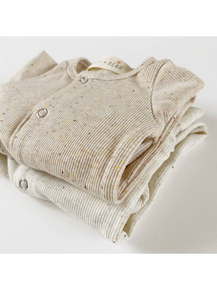 Clover and Bear - Vente Barboteuse – bébé - Cache-couche à pieds | Milk Sprinkle5