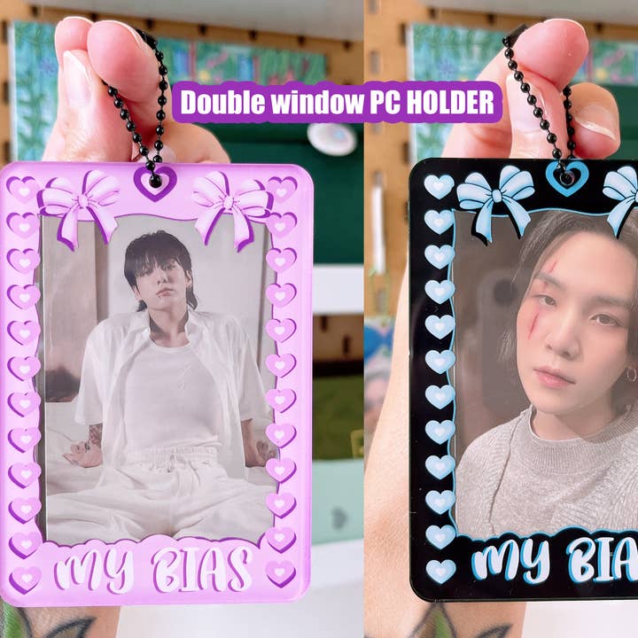 Kawineko - Wholesale Keychain - Women's - My bias kpop idol acrylic card holder pc photocard keychain 2