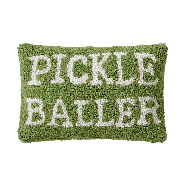 Pickle Baller Hook Pillow for wholesale by Peking Handicraft