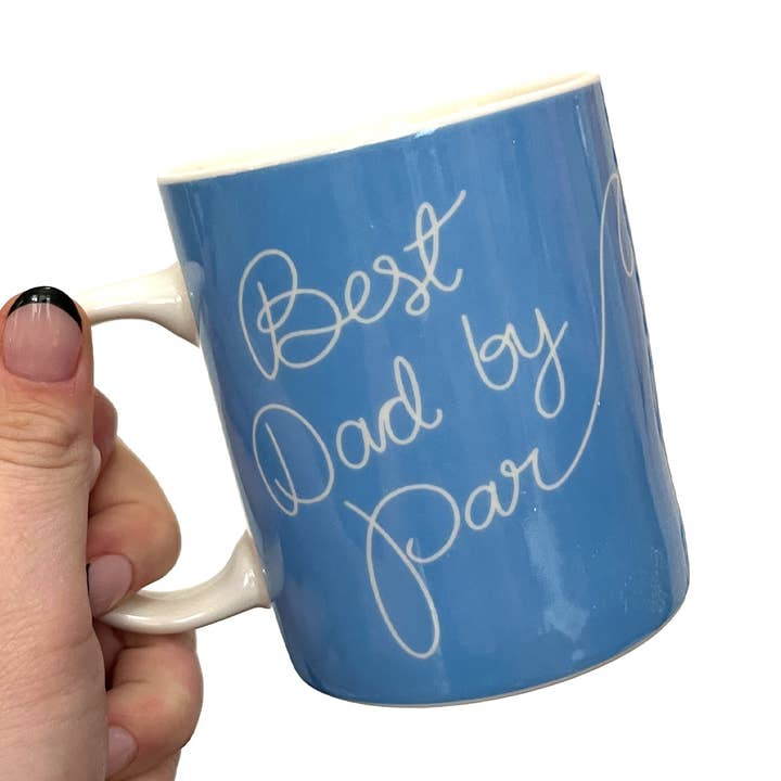 Meilleur papa par jeu de mots de golf mug pour la vente par Drawn Goods