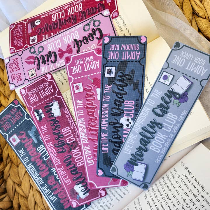 Be Kind Booktique - Wholesale Bookmark - Dark Spicy Villains Bookmark Pack – 7 Piece Set3