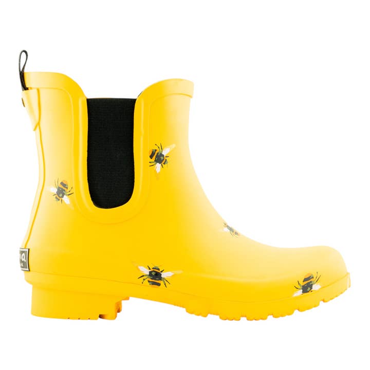 ROMA BOOTS - Wholesale Chelsea Boots - Women's - CHELSEA YELLOW BEES WOMEN'S RAIN BOOTS