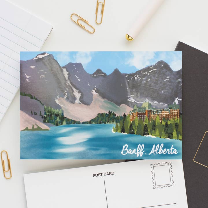 Jaybee Design – Engroshandel Postkort – Banff Alberta Postkort1