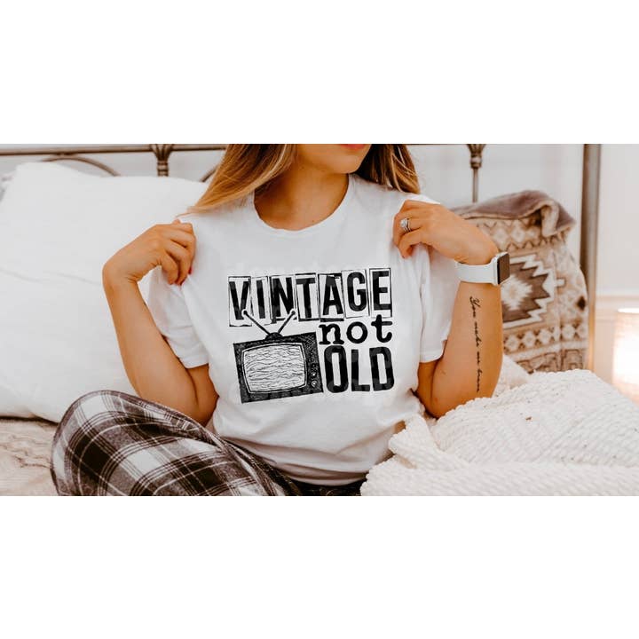 Vintage Not Old for wholesale by Custom Gifts and Tees