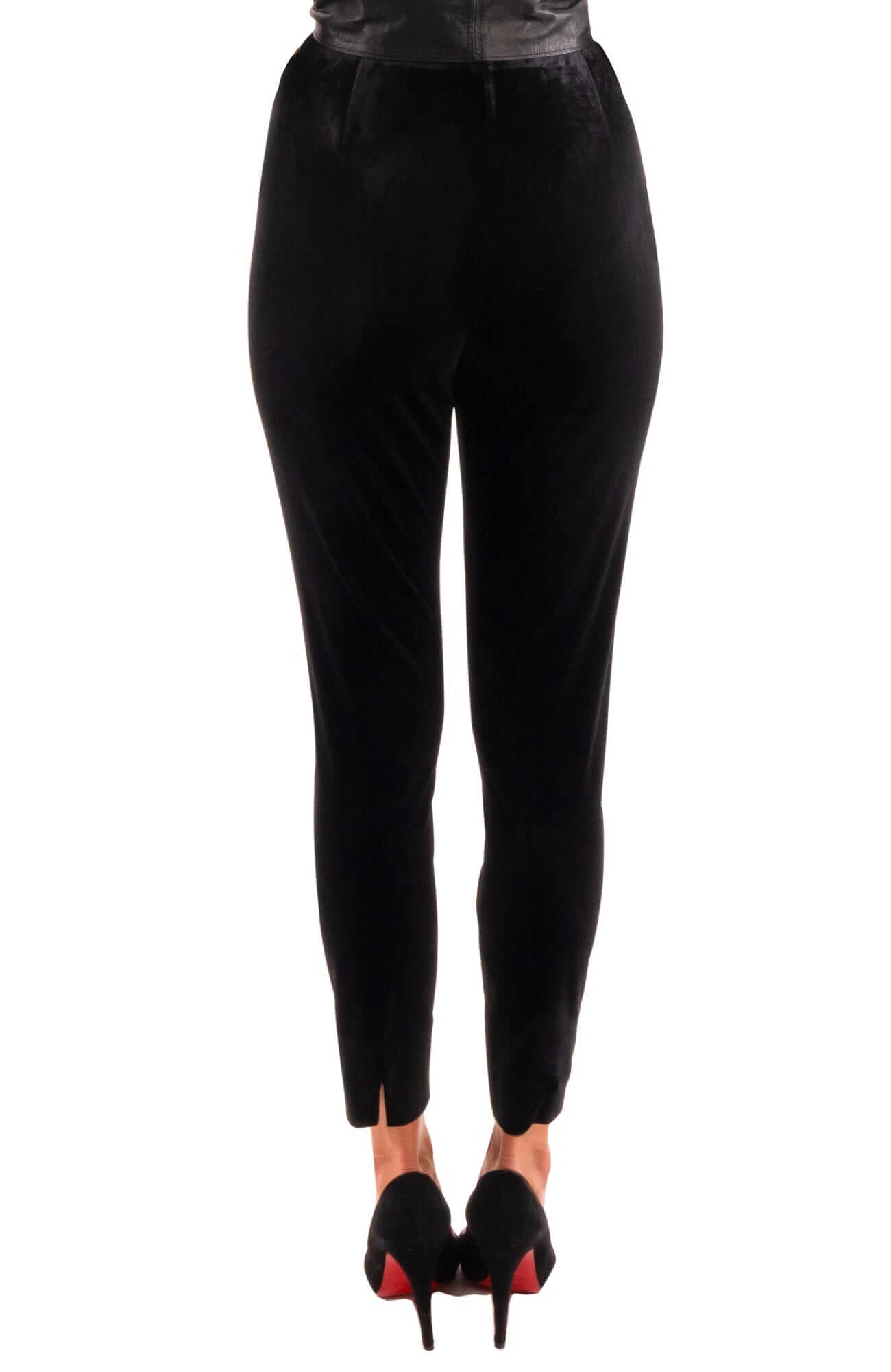 Gretchen Scott LLC - Vente Pantalon – femme - Pantalon GripeLess - Velours Soyeux2