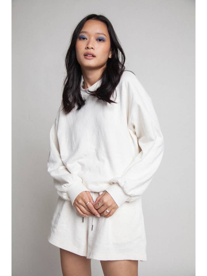 Orejas - Wholesale Sweatshirt - Women's - Oversized Sweatshirt Top Hemp Organic Cotton