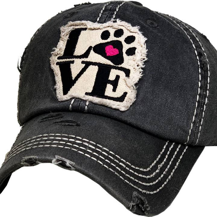 KBETHOS - Wholesale Baseball Cap - Women's - Paw Love Vintage Ballcap10