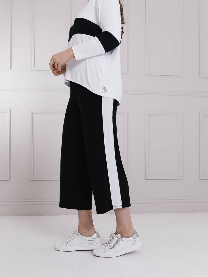 Block Stripe Palz 3/4 Bukser for engroshandel hos A Postcard from Brighton