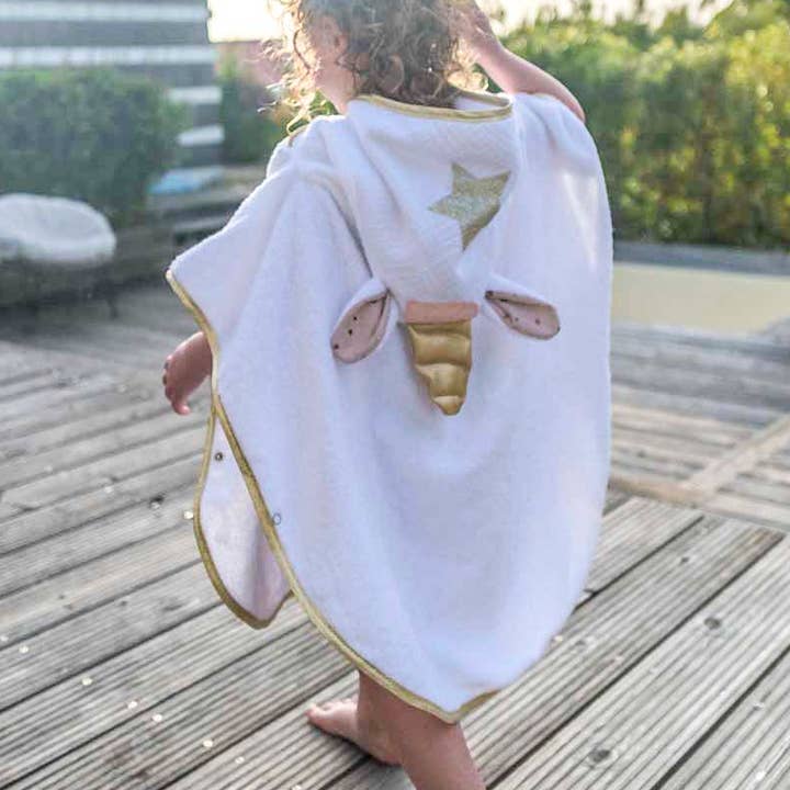 Poncho de baño para bebé - UNICORNIO para venta al por mayor de UNDEUXCROIX