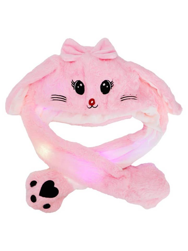 DIVERSE Djurvänner LED-upplyst Öronrörlig Fluffig Pälsmössa för wholesale på Faire14